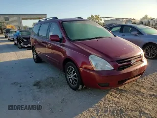 2007 Kia Sedona LX with VIN KNDMB233576147340, listed as a Copart auction lot 71416554 with 159,258 mi miles and Salvage Title. Bid and sale history available at carsss.com. Image 12.