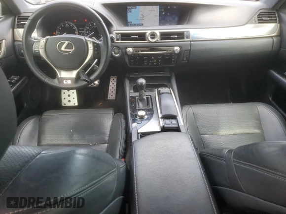 2015 Lexus GS 350 with VIN JTHBE1BL0FA007443, listed as a Copart auction lot 70494384 with 91,727 mi miles and Salvage Title. Bid and sale history available at carsss.com. Image 8.
