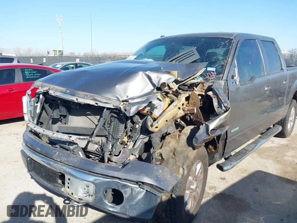2013 Ford F-150 XL with VIN 1FTFW1ET5DKE02740, listed as a IAAI auction lot 41808135 with 185,304 mi miles. Bid and sale history available at carsss.com. Image 6.