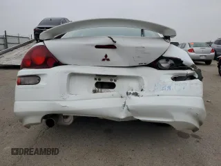 2000 Mitsubishi Eclipse GT with VIN 4A3AC54L2YE042887, listed as a Copart auction lot 85121084 with 99,333 mi miles and Salvage Title. Bid and sale history available at carsss.com. Image 6.
