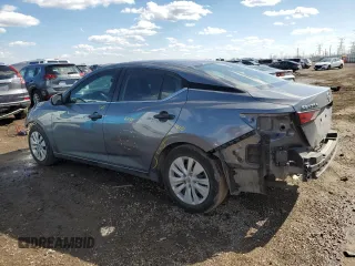 2024 Nissan Sentra S with VIN 3N1AB8BV4RY284020, listed as a Copart auction lot 50609485 with 48,950 mi miles and Salvage Title. Bid and sale history available at DreamBid. Image 2.
