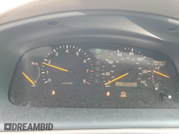 1997 Lexus ES 300 Luxury Sport Sdn with VIN JT8BF22GXV0045837, listed as a Copart auction lot 75062524 with 294,766 mi miles and Salvage Title. Bid and sale history available at carsss.com. Image 9.