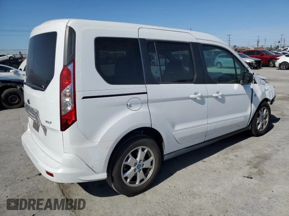 2014 Ford Transit Connect XLT with VIN NM0AE8F74E1149762, listed as a Copart auction lot 50051605 with 171,759 mi miles and Salvage title. Bid and sale history available at DreamBid. Image 3.