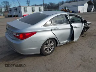 2013 Hyundai Sonata GLS with VIN 5NPEB4AC7DH629621, listed as a IAAI auction lot 41754217 with 87,862 mi miles and . Bid and sale history available at DreamBid. Image 4.