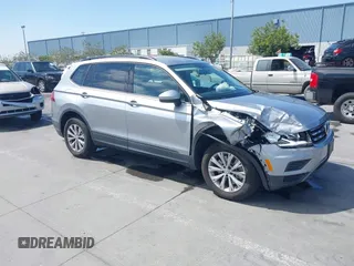 2019 Volkswagen Tiguan S with VIN 3VV0B7AX7KM116909, listed as a IAAI auction lot 42719483 with 60,326 mi miles and . Bid and sale history available at DreamBid. Image 1.