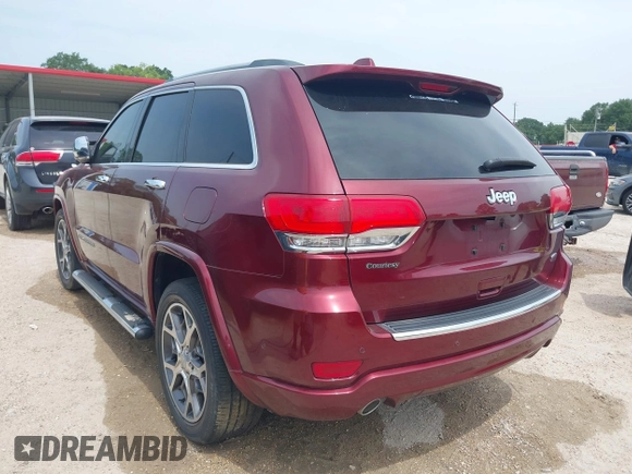 2020 Jeep Grand Cherokee Overland с VIN 1C4RJECG0LC145052, выставлен на аукционе IAAI как лот 42642395 с пробегом 81 113 миль миль и . История ставок и продаж доступна на DreamBid. Изображение 3.