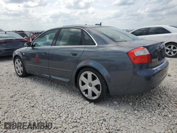 2005 Audi S4 z VIN WAUPL68E85A109670, wystawiony jako Copart lot #55114175 z przebiegiem 98 679 mil mil oraz Szkody całkowita. Historia ofert i sprzedaży dostępna na DreamBid. Obrazek 2.