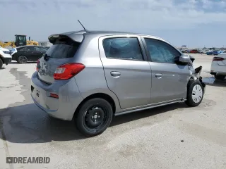 2020 Mitsubishi Mirage ES with VIN ML32A3HJ0LH001324, listed as a Copart auction lot 48916745 with 23,359 mi miles and Salvage Title. Bid and sale history available at carsss.com. Image 3.