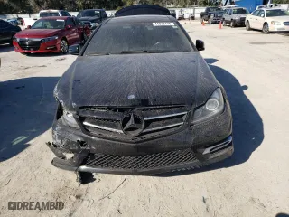 2015 Mercedes-Benz C-Class C 250 with VIN WDDGJ4HBXFG405037, listed as a Copart auction lot 44010175 with 138,266 mi miles and Salvage Title. Bid and sale history available at carsss.com. Image 5.