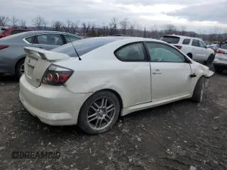 2007 Scion tC Spec with VIN JTKDE177670211220, listed as a Copart auction lot 89142195 with 273,803 mi miles and Salvage Title. Bid and sale history available at carsss.com. Image 3.