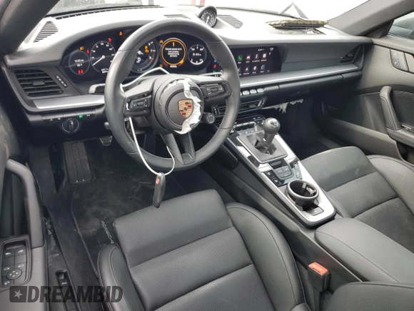 2024 Porsche 911 Carrera with VIN WP0AA2A96RS207083, listed as a Copart auction lot 81538594 with 5,237 mi miles and Salvage Title. Bid and sale history available at carsss.com. Image 8.