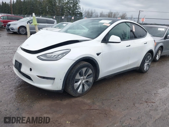 2021 Tesla Model Y Standard Range with VIN 5YJYGDED3MF103499, listed as a IAAI auction lot 41632064 with 132,846 mi miles and . Bid and sale history available at DreamBid. Image 19.