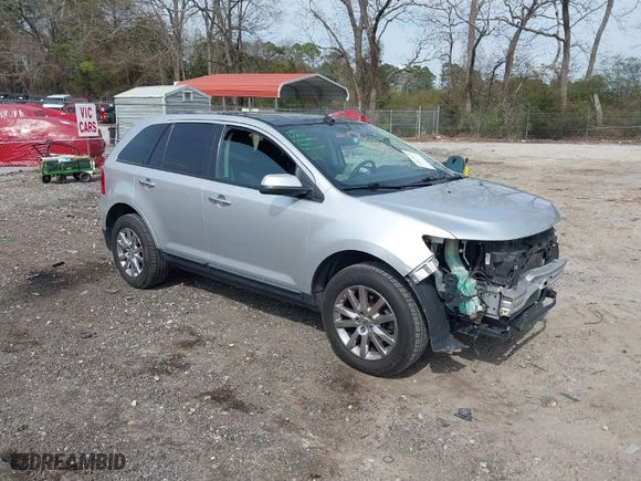 2011 Ford Edge SEL with VIN 2FMDK4JC8BBA90734, listed as a IAAI auction lot 41812079 with 121,947 mi miles. Bid and sale history available at carsss.com. Image 1.