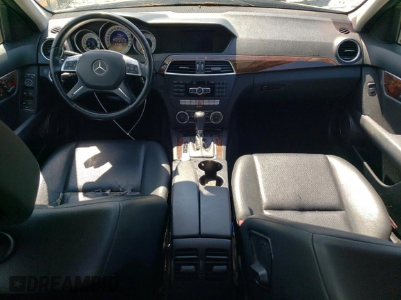 2012 Mercedes-Benz C-Class C 300 Sport with VIN WDDGF8BB7CA654122, listed as a Copart auction lot 54969875 with 163,242 mi miles and Clean Title. Bid and sale history available at carsss.com. Image 8.