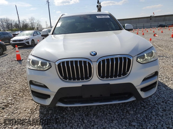2018 BMW X3 xDrive30i with VIN 5UXTR9C52JLD60435, listed as a Copart auction lot 51991325 with 93,427 mi miles and Clean Title. Bid and sale history available at DreamBid. Image 5.