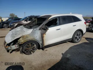 2016 Kia Sorento EX with VIN 5XYPH4A11GG127091, listed as a Copart auction lot 60272935 with Not provided miles and Salvage title. Bid and sale history available at DreamBid. Image 1.