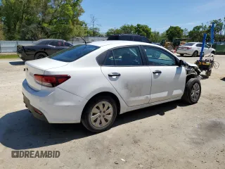 2018 Kia Rio LX with VIN 3KPA24AB3JE048087, listed as a Copart auction lot 50794595 with 75,807 mi miles and Salvage Title. Bid and sale history available at carsss.com. Image 3.