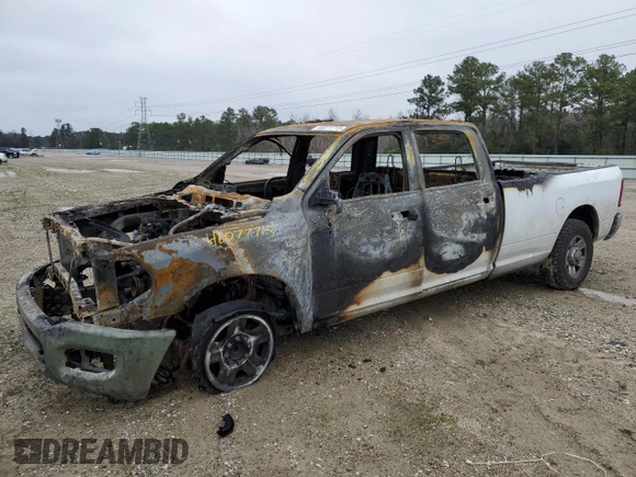 2022 Ram 2500 Tradesman with VIN 3C6UR4HJ1NG435857, listed as a Copart auction lot 46077715 with Not provided miles and Non repairable. Bid and sale history available at DreamBid. Image 1.