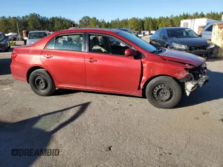 2011 Toyota Corolla L with VIN JTDBU4EE4B9158588, listed as a Copart auction lot 82531054 with 125,898 mi miles and Salvage Title. Bid and sale history available at carsss.com. Image 4.