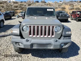 2021 Jeep Wrangler Unlimited 80th Anniversary with VIN 1C4HJXDN8MW630849, listed as a Copart auction lot 50433935 with 84,796 mi miles and Salvage title. Bid and sale history available at DreamBid. Image 5.