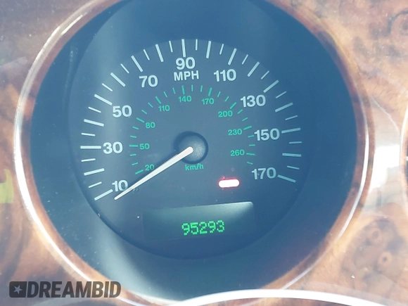 2003 Jaguar XJ 8 with VIN SAJDA14C03LF58706, listed as a IAAI auction lot 41619740 with 95,293 mi miles and . Bid and sale history available at DreamBid. Image 15.
