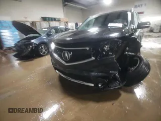 2019 Acura MDX Technology with VIN 5J8YD4H54KL034427, listed as a Copart auction lot 87233334 with 81,896 mi miles and Salvage title. Bid and sale history available at DreamBid. Image 13.