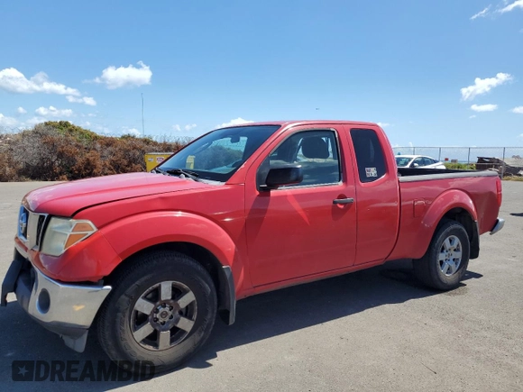 2005 Nissan Frontier LE with VIN 1N6AD06W45C402255, listed as a Copart auction lot 75503734 with 219,934 mi miles and Salvage title. Bid and sale history available at DreamBid. Image 1.