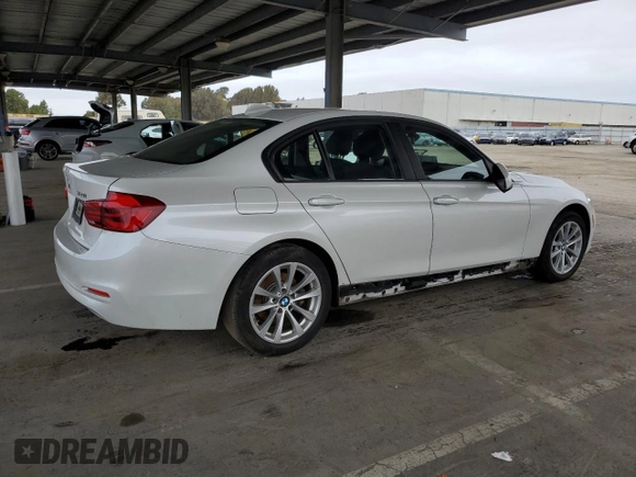 2018 BMW 3 Series 320i with VIN WBA8E1G55JNU90335, listed as a Copart auction lot 47554685 with 64,352 mi miles and Salvage Title. Bid and sale history available at carsss.com. Image 3.