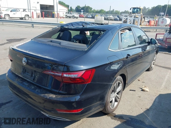 2020 Volkswagen Jetta S with VIN 3VWCB7BU6LM045233, listed as a IAAI auction lot 42686599 with 46,496 mi miles and . Bid and sale history available at DreamBid. Image 4.
