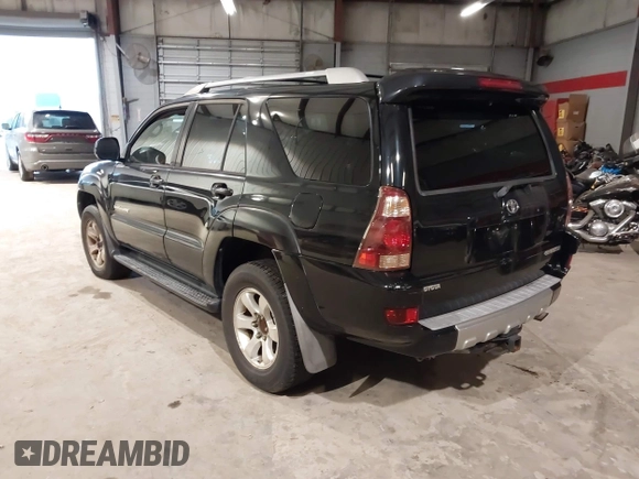 2005 Toyota 4Runner SR5 with VIN JTEBT14R258027168, listed as a IAAI auction lot 41392617 with 277,965 mi miles and . Bid and sale history available at DreamBid. Image 3.