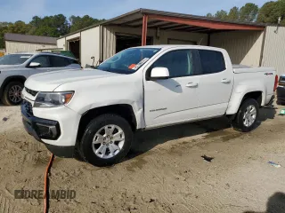 2022 Chevrolet Colorado 4WD LT with VIN 1GCGTCEN3N1129850, listed as a Copart auction lot 54011555 with 90,883 mi miles and Clean Title. Bid and sale history available at carsss.com. Image 1.