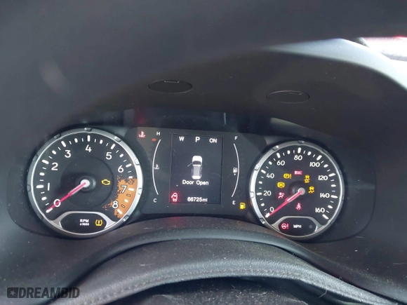 2018 Jeep Renegade Sport with VIN ZACCJBAB4JPJ63846, listed as a IAAI auction lot 41779614 with 66,725 mi miles. Bid and sale history available at carsss.com. Image 7.
