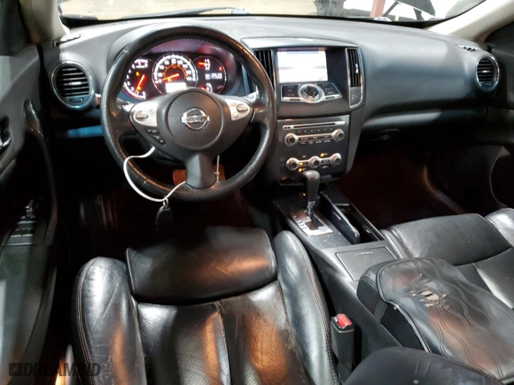 2012 Nissan Maxima 3.5 S with VIN 1N4AA5AP4CC863659, listed as a Copart auction lot 52316075 with 205,159 mi miles and Salvage Title. Bid and sale history available at carsss.com. Image 8.