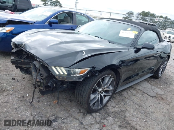 2016 Ford Mustang EcoBoost Premium with VIN 1FATP8UH5G5265653, listed as a IAAI auction lot 41835770 with 91,671 mi miles and . Bid and sale history available at carsss.com. Image 17.