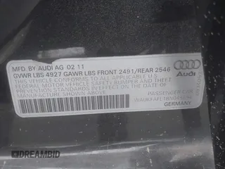 2011 Audi A4 Prestige z VIN WAUKFAFL1BN045594, wystawiony jako IAAI lot #41937163 z przebiegiem 158 779 mil mil oraz . Historia ofert i sprzedaży dostępna na DreamBid. Obrazek 9.