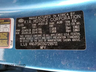 2016 Kia Soul + z VIN KNDJP3A55G7299711, wystawiony jako Copart lot #59700625 z przebiegiem 101 092 mil mil oraz Czysty tytuł • Clean title. Historia ofert i sprzedaży dostępna na DreamBid. Obrazek 12.