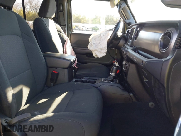 2020 Jeep Wrangler Unlimited Sport S с VIN 1C4HJXDG9LW328034, выставлен на аукционе IAAI как лот 41808054 с пробегом 48 781 миль миль и . История ставок и продаж доступна на DreamBid. Изображение 5.