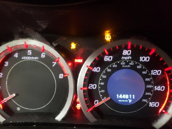 2014 Acura TSX Special Edition with VIN JH4CU2E85EC002827, listed as a Copart auction lot 43445475 with 144811 miles and Salvage Title. Bid and sale history available at carsss.com. Image 9.