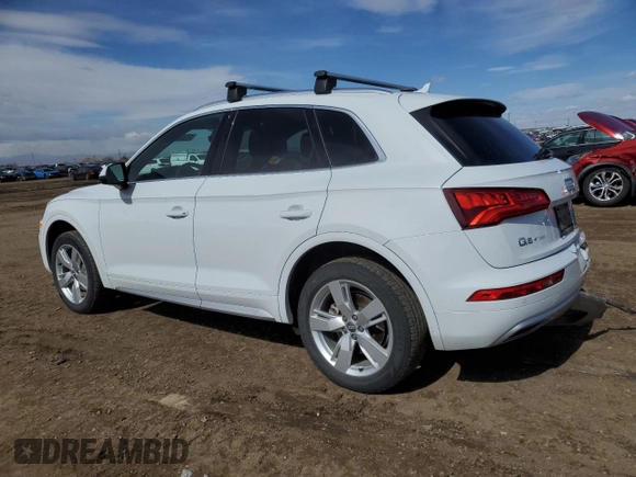 2019 Audi Q5 Premium Plus with VIN WA1BNAFY5K2044431, listed as a Copart auction lot 47662125 with 44,516 mi miles and Salvage Title. Bid and sale history available at carsss.com. Image 2.