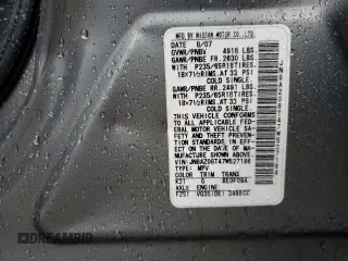 2007 Nissan Murano SL с VIN JN8AZ08T47W527186, выставлен на аукционе Copart как лот 55941295 с пробегом 117 495 миль миль и Списание • Salvage title. История ставок и продаж доступна на DreamBid. Изображение 13.