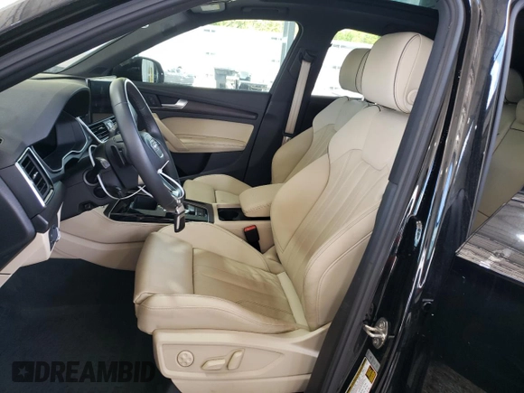 2023 Audi Q5 Sportback S line Premium Plus with VIN WA15AAFY4P2022274, listed as a Copart auction lot 54780165 with 37,836 mi miles and Salvage title. Bid and sale history available at DreamBid. Image 7.