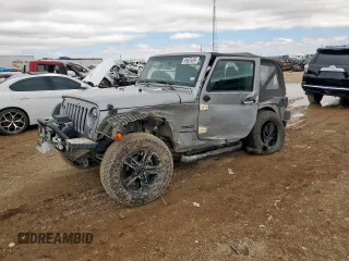 2016 Jeep Wrangler Black Bear z VIN 1C4AJWAG9GL100784, wystawiony jako Copart lot #59625495 z przebiegiem 62 481 mil mil oraz Szkoda całkowita • Salvage title. Historia ofert i sprzedaży dostępna na DreamBid. Obrazek 1.