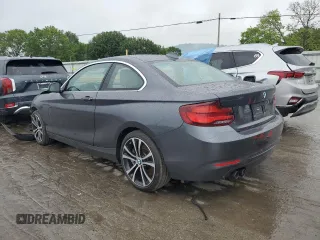2021 BMW 2 Series 230i with VIN WBA2J1C03M7G91853, listed as a Copart auction lot 56488023 with 30,060 mi miles. Bid and sale history available at carsss.com. Image 2.