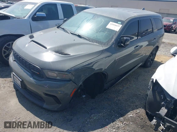 2021 Dodge Durango GT z VIN 1C4RDHDG8MC554523, wystawiony jako IAAI lot #41858655 z przebiegiem 68 940 mil mil oraz . Historia ofert i sprzedaży dostępna na DreamBid. Obrazek 2.