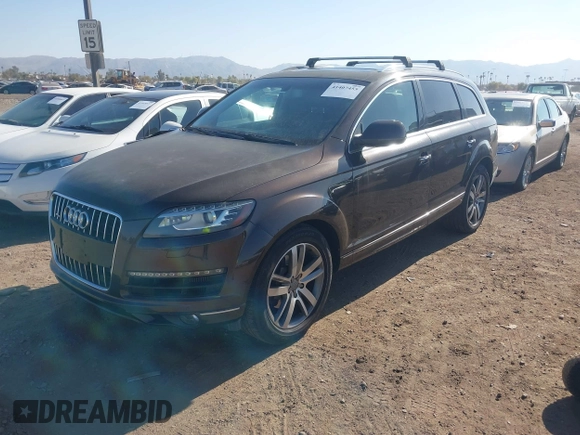2010 Audi Q7 3.0L TDI Prestige with VIN WA1VMAFE5AD005055, listed as a IAAI auction lot 41407455 with 166,962 mi miles. Bid and sale history available at carsss.com. Image 2.