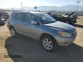 2007 Toyota RAV4 Ltd with VIN JTMBK34VX75019775, listed as a Copart auction lot 44190105 with 296,394 mi miles and Salvage Title. Bid and sale history available at carsss.com. Image 4.