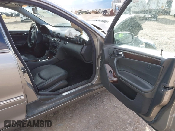 2004 Mercedes-Benz C 240 with VIN WDBRF81J04F505744, listed as a IAAI auction lot 40868341 with 155,854 mi miles and . Bid and sale history available at DreamBid. Image 5.
