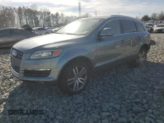 2008 Audi Q7 Premium z VIN WA1BY74L58D007894, wystawiony jako Copart lot #87406794 z przebiegiem 103 583 mil mil oraz Szkoda całkowita • Salvage title. Historia ofert i sprzedaży dostępna na DreamBid. Obrazek 1.