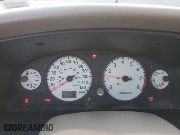 2001 Nissan Pathfinder LE z VIN JN8DR07Y81W531999, wystawiony jako Copart lot #83547444 z przebiegiem 125 802 mil mil oraz Szkoda całkowita • Salvage title. Historia ofert i sprzedaży dostępna na DreamBid. Obrazek 9.
