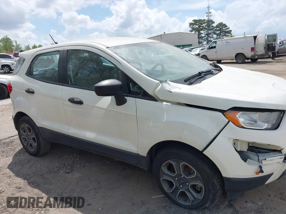2020 Ford EcoSport S with VIN MAJ3S2FE0LC366183, listed as a IAAI auction lot 41951752 with 115,037 mi miles. Bid and sale history available at carsss.com. Image 13.
